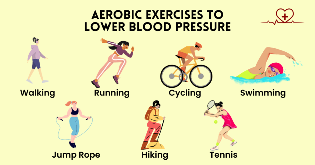 Aerobic Exercises To Lower Blood Pressure
