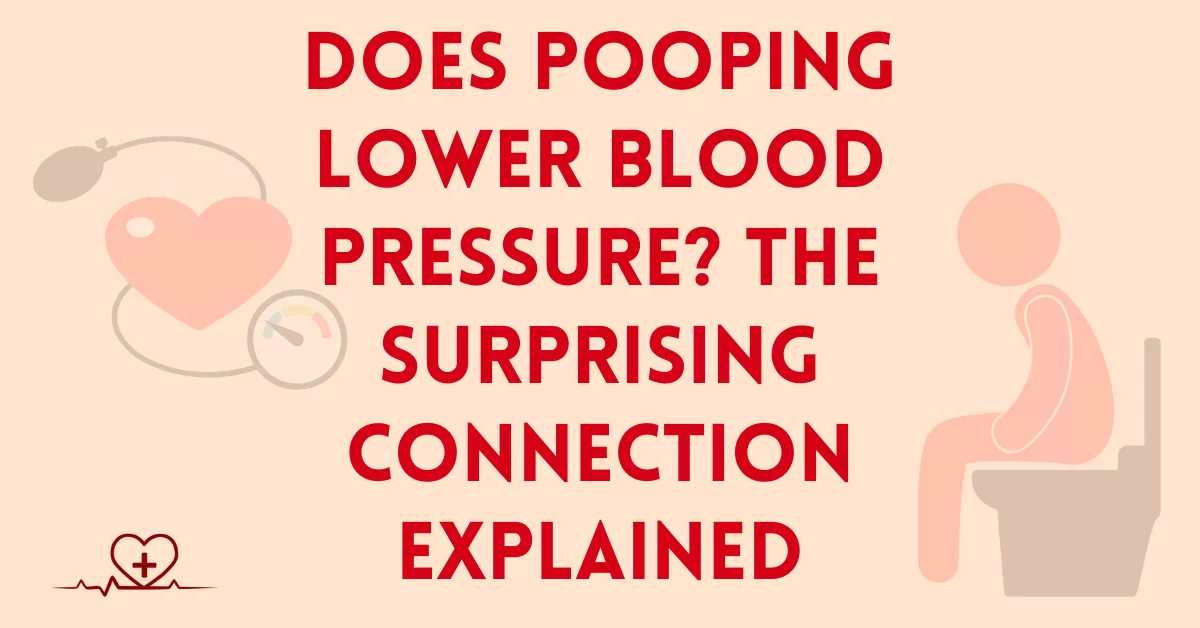 Does Pooping Lower Blood Pressure