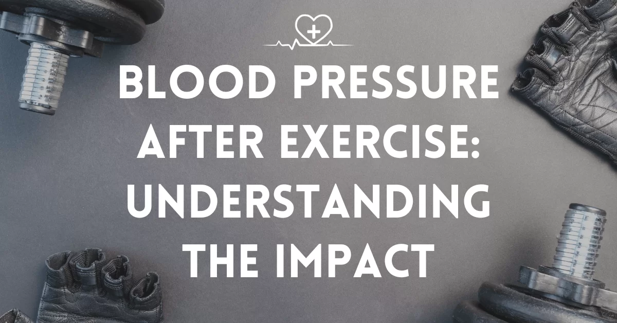 Blood Pressure After Exercise